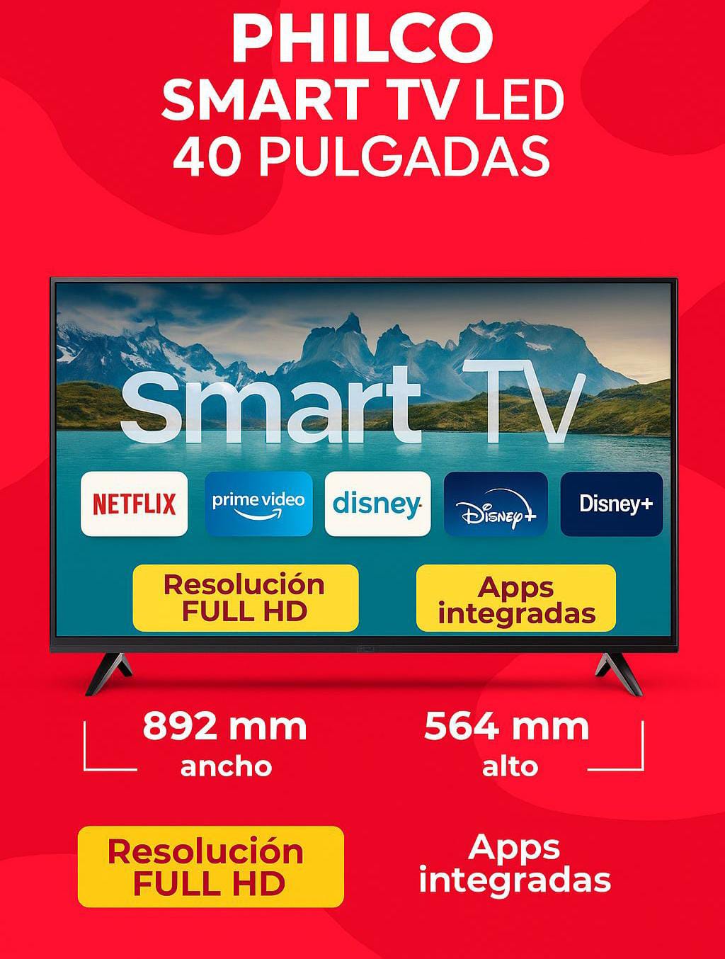 Smart TV Philco 40